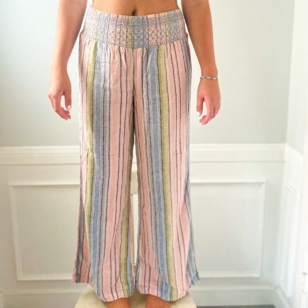 Flowy Boho Linen Pants